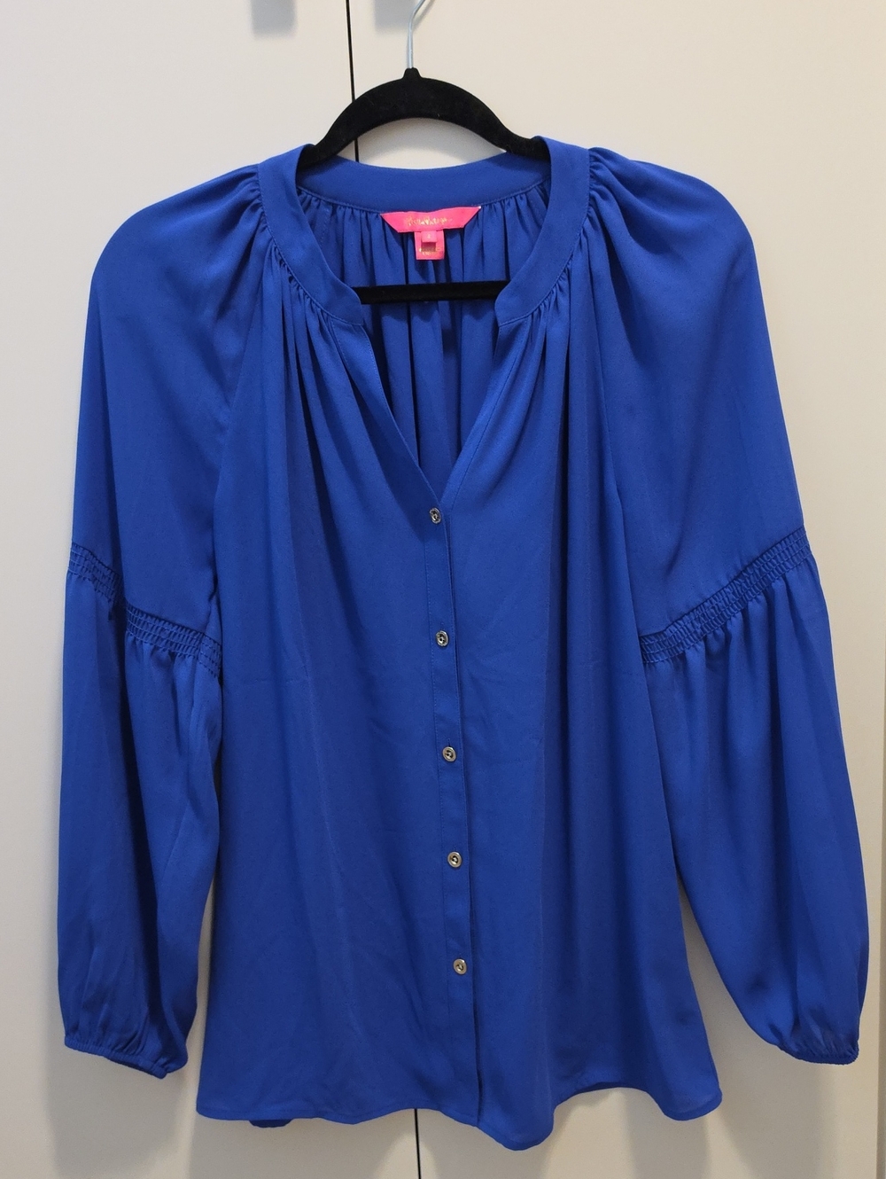 Lilly Pulitzer Anela Top Royal Blue